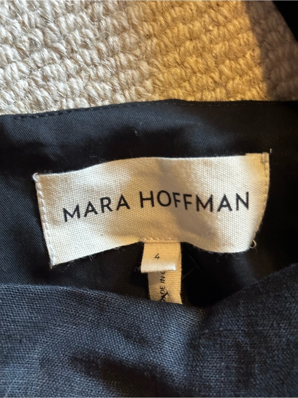 Mara Hoffman Black Julia crop top - Picture 3 of 5